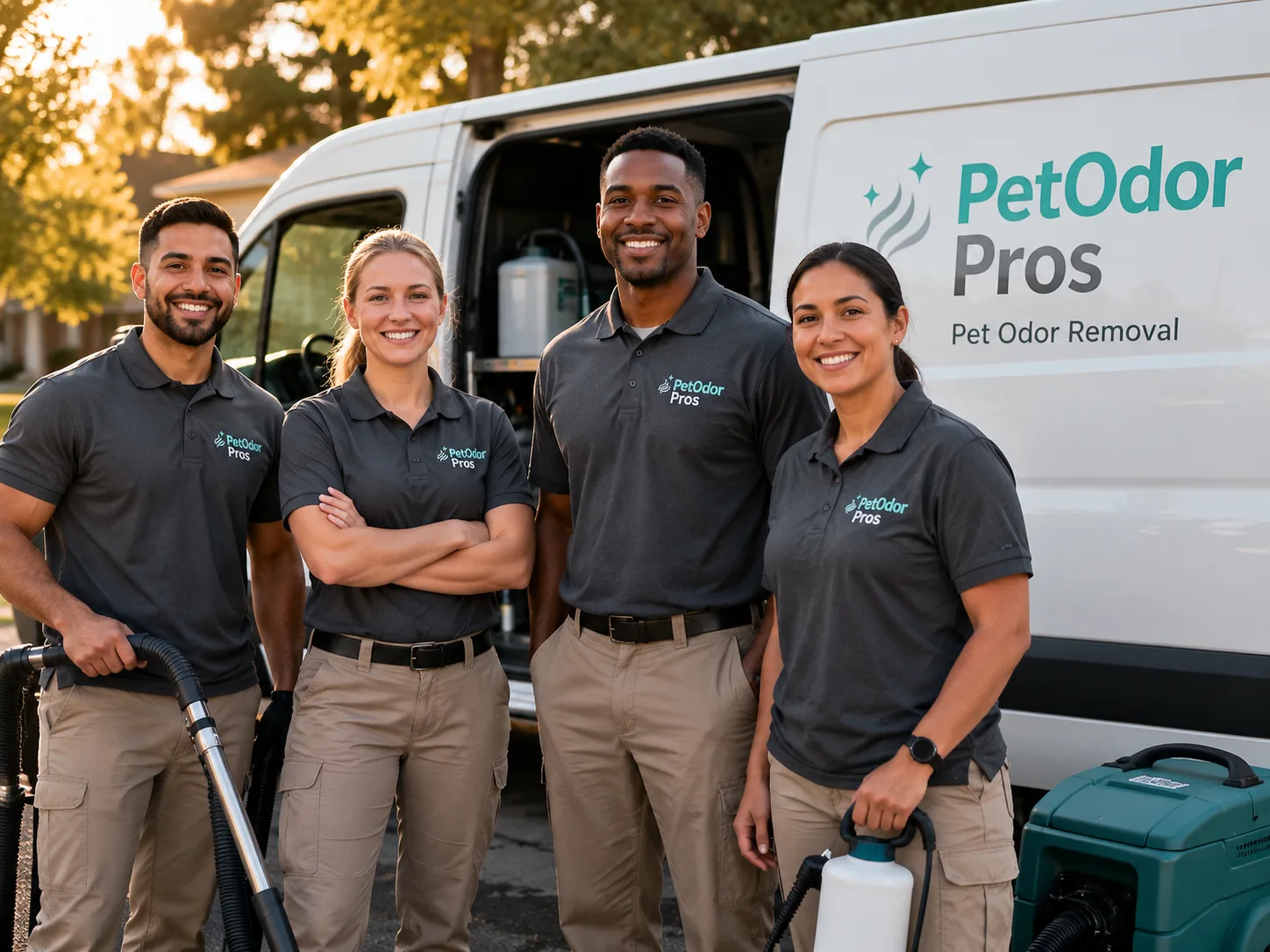 Pet Odor Removal team serving New Athens, OH